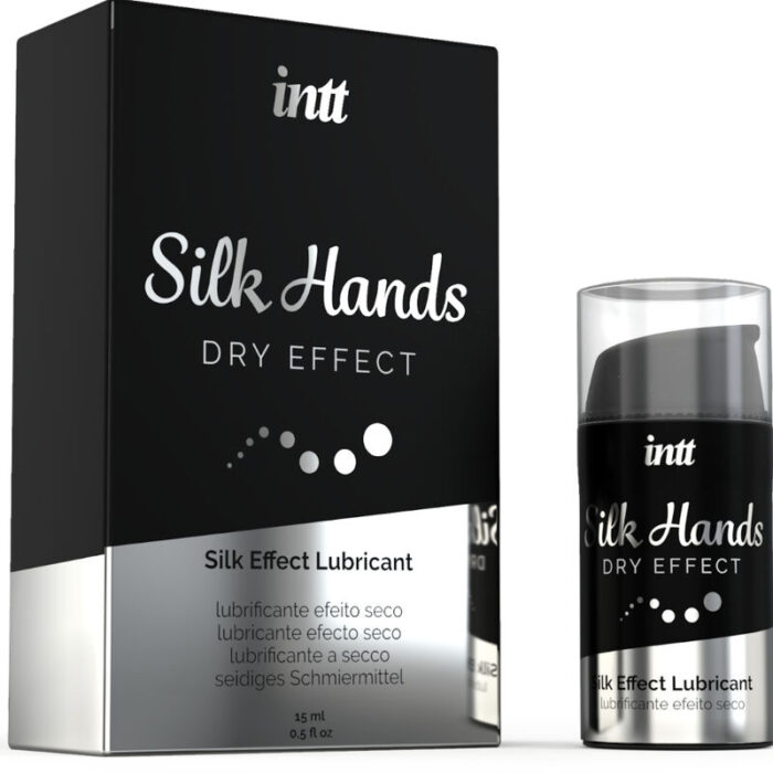 INTT LUBRICANTS – SILK MÃOS LUBRIFICANTE CONCENTRADO FÓRMULA DE SILICONE 15 ML