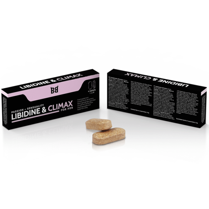 Black Bull Libidine e Climax Aumento da Libido para Mulher 4 Cápsulas RF235884