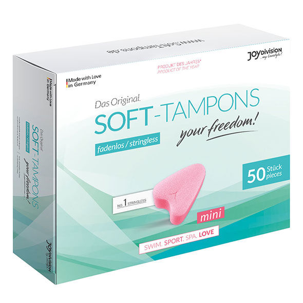 JOYDIVISION SOFT-TAMPONS – ORIGINAL SOFT-TAMPONS MINI X 50 UNIDADES