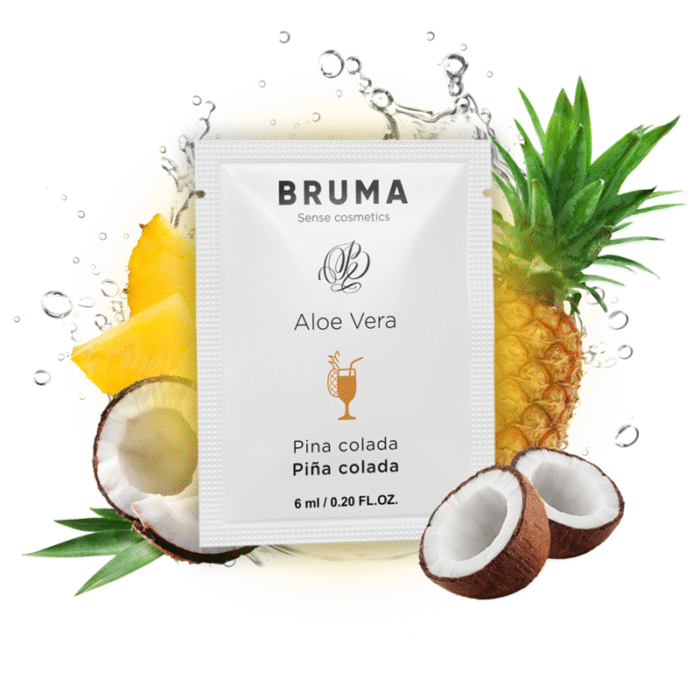 BRUMA – GEL DESLIZANTE DE ALOE VERA SABOR PINA COLADA 6 ML