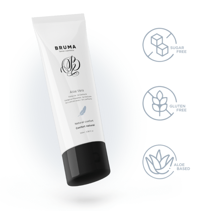 BRUMA – GEL DESLIZANTE DE ALOE VERA NATURAL CONFORT 100 ML