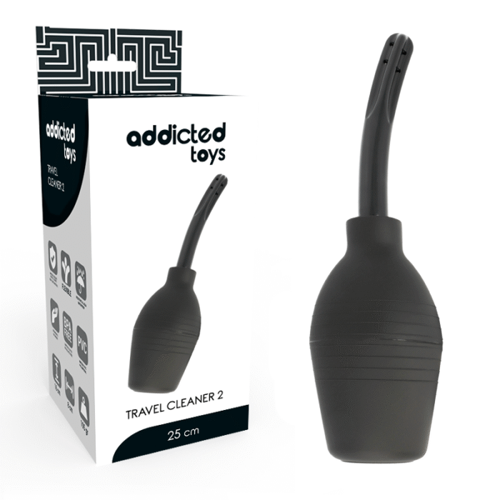 ADDICTED TOYS – SQUEEZE CLEAN PRETO