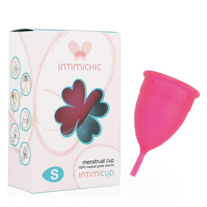 INTIMICHIC – COPO MENSTRUAL GRAU MÉDICO SILICONE – TAMANHO S