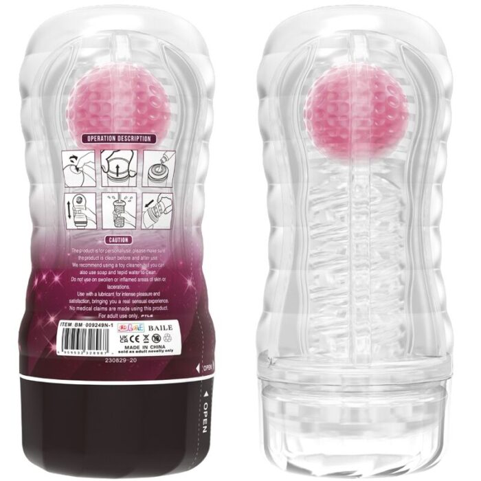 PRETTY LOVE – CAPA DE MASTURBADOR ROSA