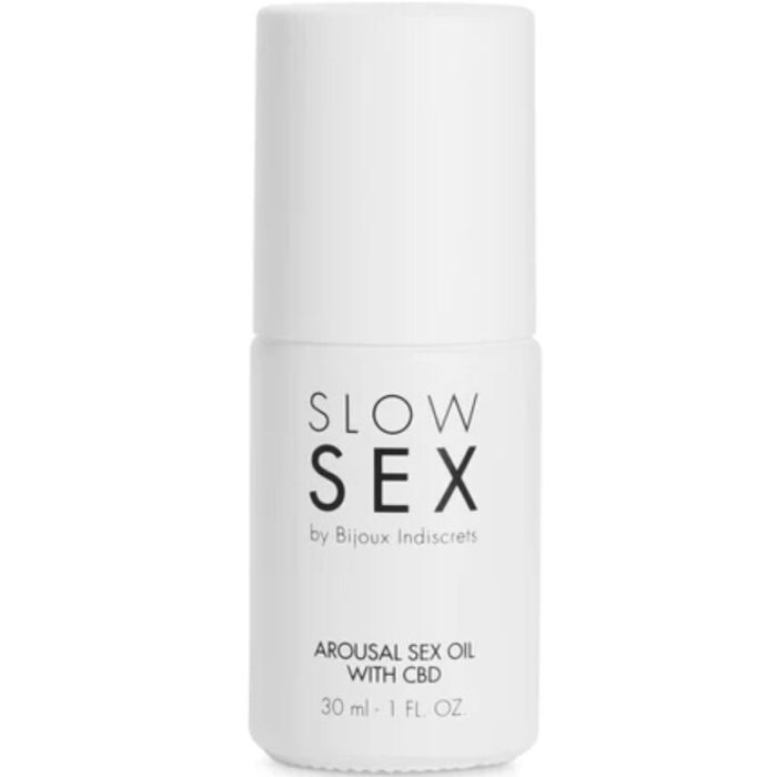 BIJOUX – SLOW SEX ÓLEO DE MASSAGEM SEXUAL COM CBD 30 ML