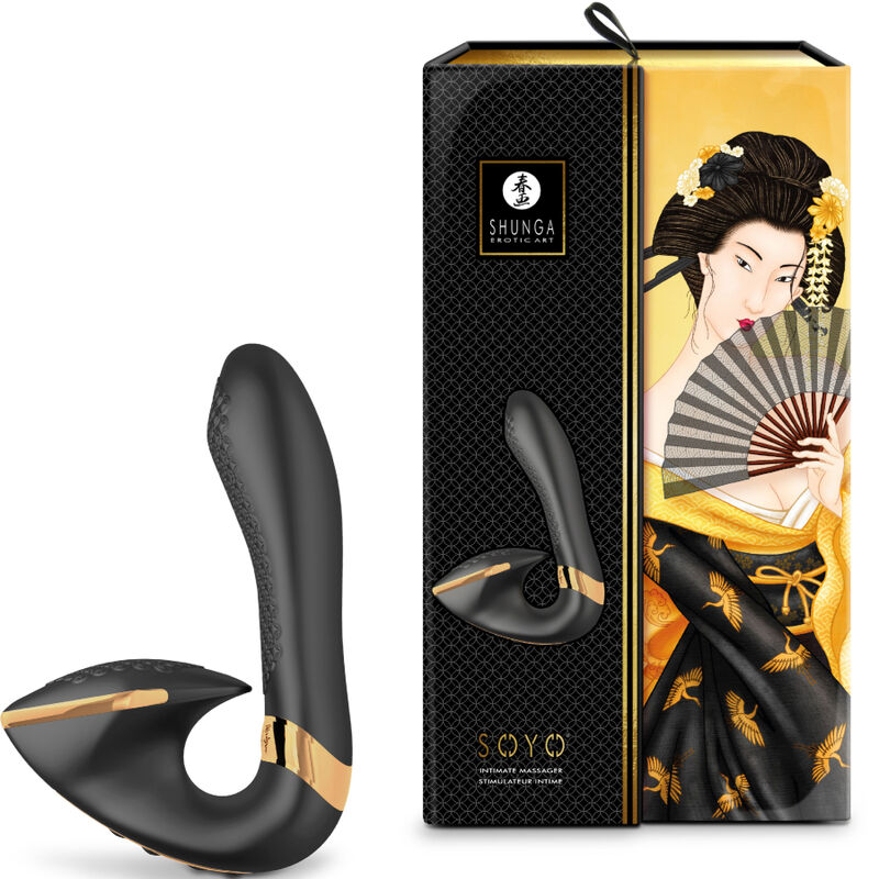 SHUNGA - MASSAJADOR ÍNTIMO SOYO PRETO - Image 3