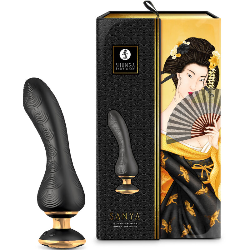 SHUNGA - MASSAJADOR ÍNTIMO SANYA PRETO - Image 4