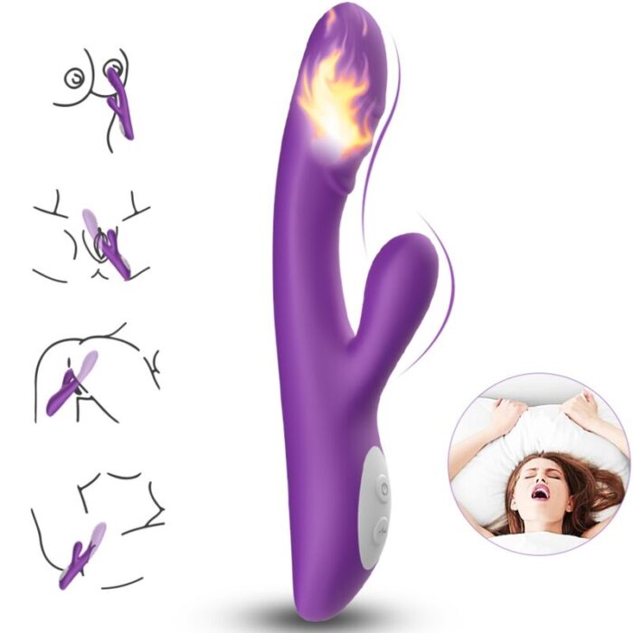 ARMONY – VIBRADOR SPARK EFEITO CALOR ROXO