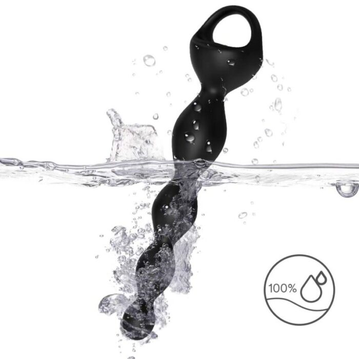 ARMONY – PLUG ANAL DE DEDO VIBRADOR PRETO