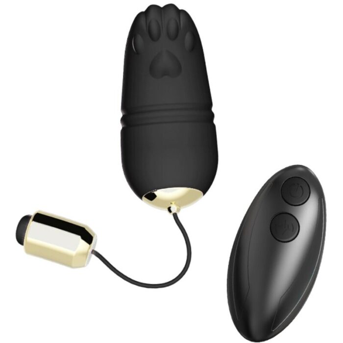 ARMONY – KITTY EGG VIBRADOR G-SPOT CONTROLE REMOTO PRETO