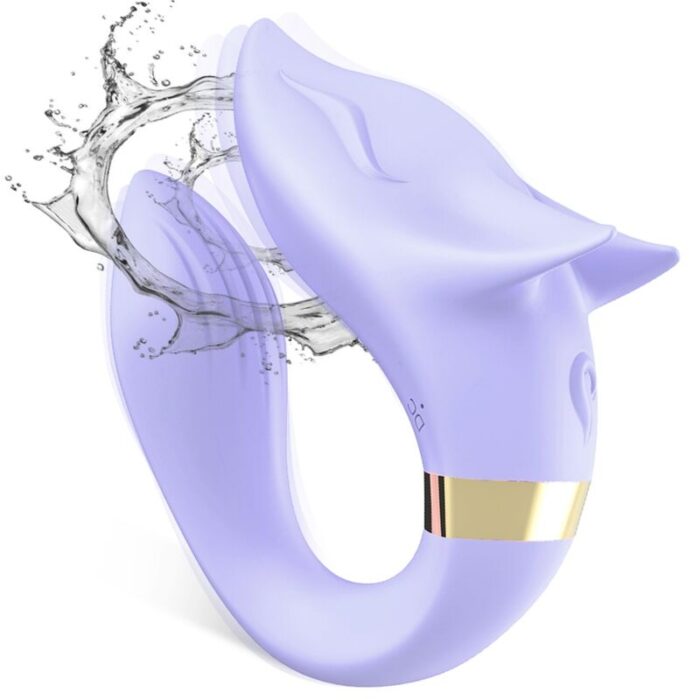 ARMONY – VIBRADOR FOX PARA CASAIS COM CONTROLE REMOTO ROXO