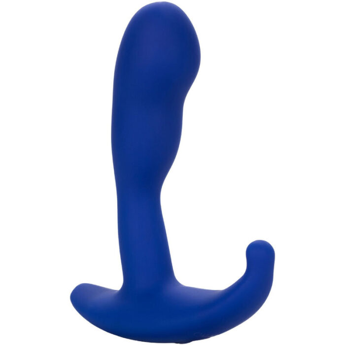 CALEXOTICS – ADMIRAL ESTIMULADOR ANAL CURVO E VIBRADOR AZUL