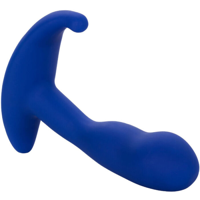 CALEXOTICS – ADMIRAL ESTIMULADOR ANAL CURVO E VIBRADOR AZUL