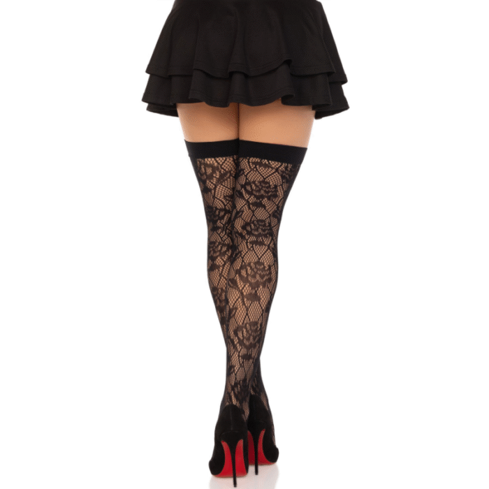 LEG AVENUE – WILD ROSES NET STOCKS PRETO