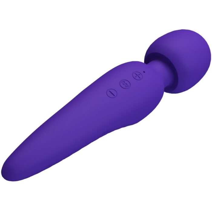 PRETTY LOVE – MAREDITH MASSAGER 12 MODOS DE VIBRAO ROXO