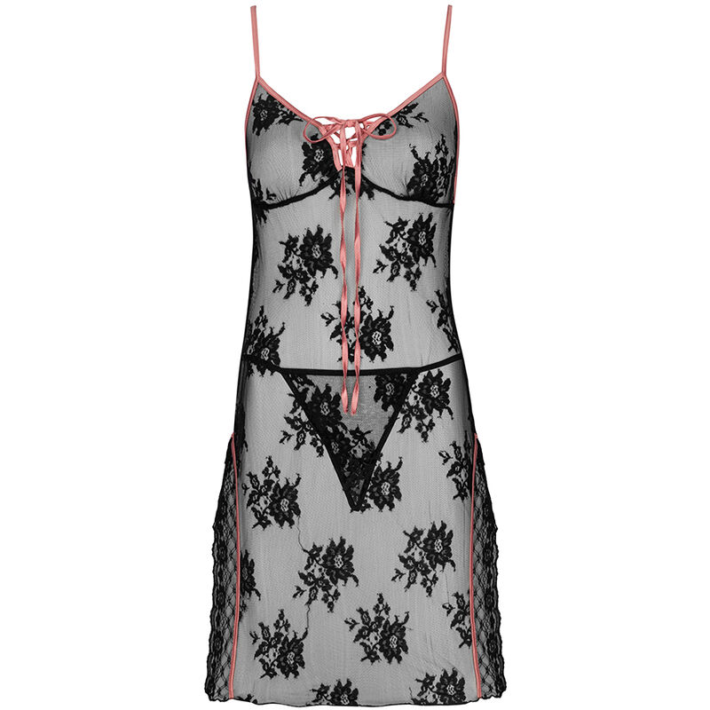 LIVCO CORSETTI FASHION - CAMISA KARONIN LC 90628 + CALCINHA PRETA - Image 8