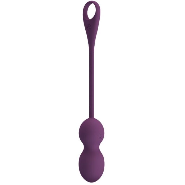 PRETTY LOVE – ELVIRA KEGEL BALLS APP CONTROLE REMOTO ROXO