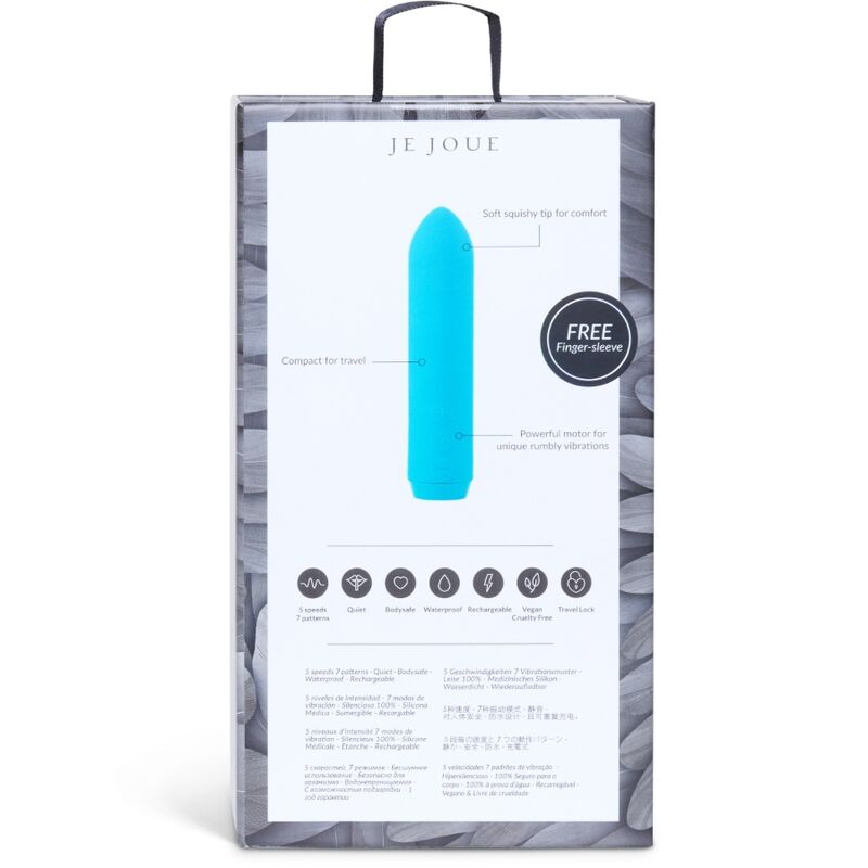 JE JOUE - VIBRADOR BALA CLSSICO TEAL - Image 4