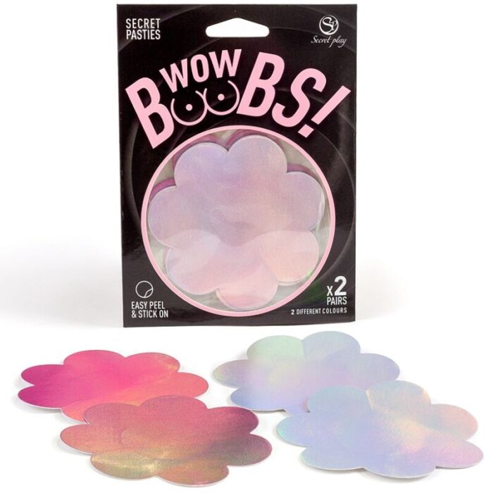 SECRET PLAY – UAU PEITOS! CAPAS DE BICO DE FLOR