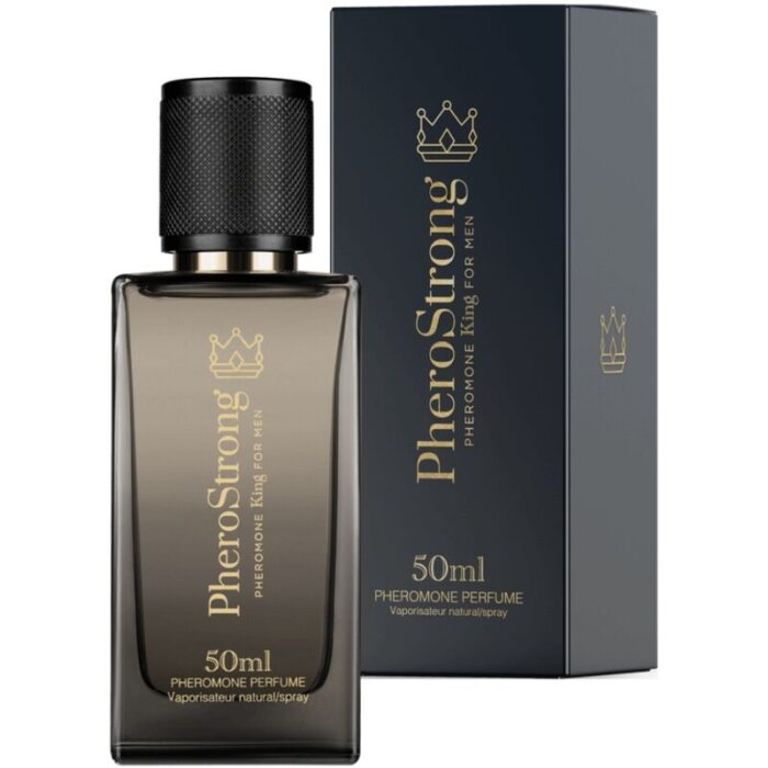 PHEROSTRONG – PERFUME DE FEROMONAS KING PARA HOMEM 50 ML