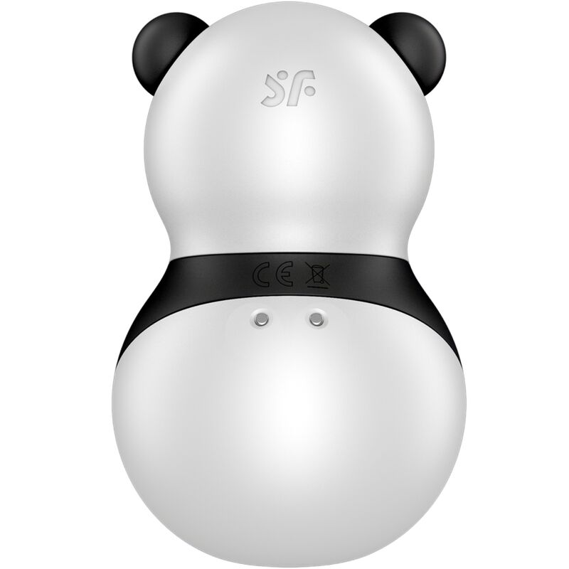 SATISFYER - POCKET PANDA ESTIMULADOR E VIBRADOR PRETO E BRANCO - Image 3
