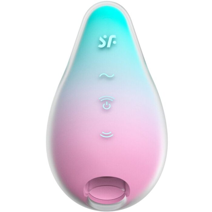 SATISFYER – MERMAID VIBES ESTIMULADOR E VIBRADOR MENTA E ROSA