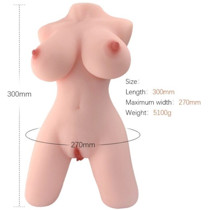 ARMONY – TORSO FEMININO REALISTA MODELO 5