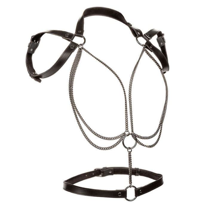 CALEXOTICS – EUPHORIA MULTICAIN HALTER HARNESS PREMIUM TAMANHO PLUS
