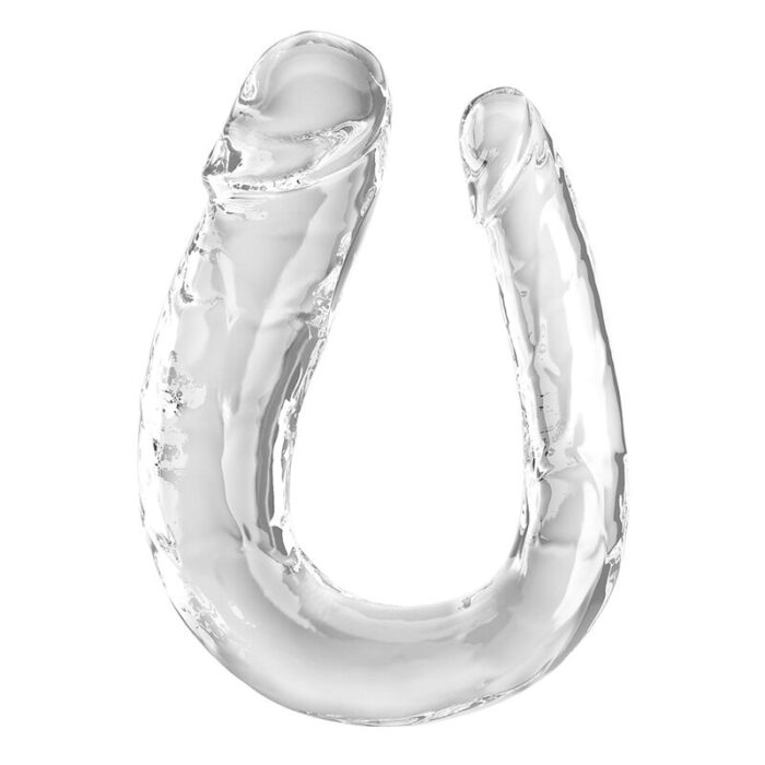 KING COCK – DOUBLE TROUBLE DILDO DUPLO 44 CM TRANSPARENTE