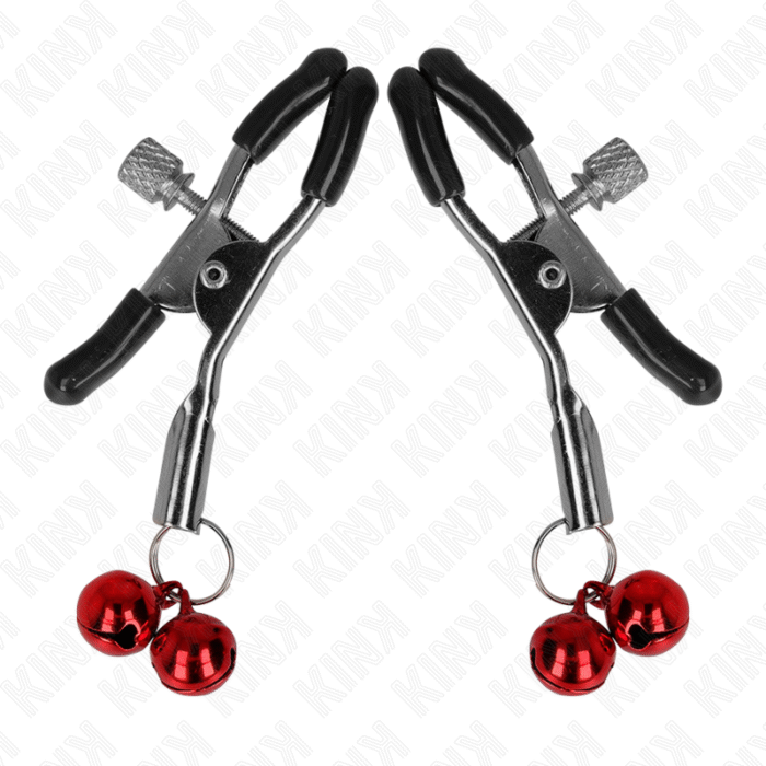 KINK – GRAMPO DE BICO DUPLO SINO VERMELHO 6 CM