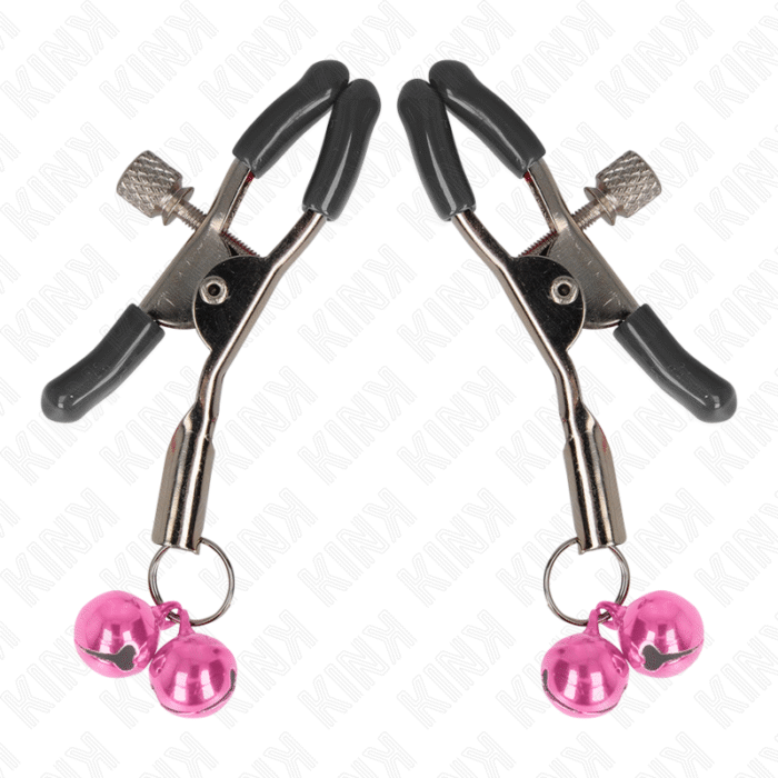 KINK – GRAMPO DE BICO DUPLO SINO ROSA 6 CM