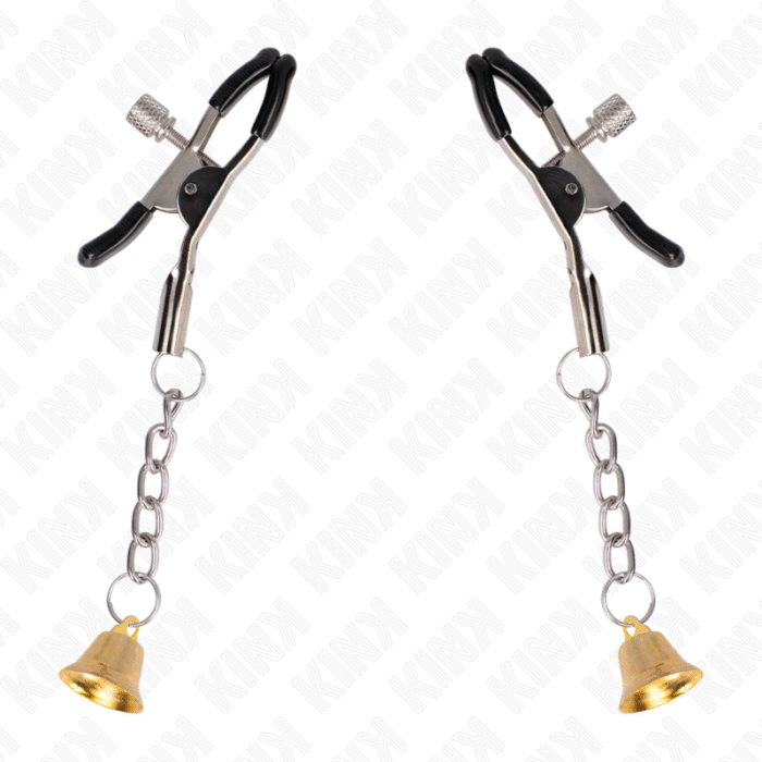 KINK – PINÇAS PINGENTE SINO DOURADO 6 CM