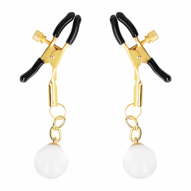 KINK - GRAMPOS DE BICO DE VIDRO OURO 6 CM - Image 2
