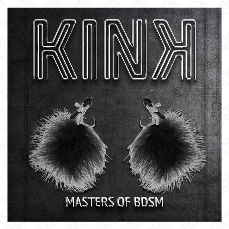 KINK - GRAMPO DE PENA PARA BICOS PRETO 7 CM - Image 4