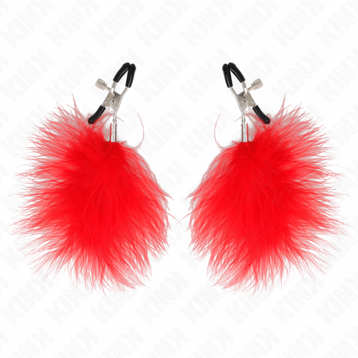 KINK – GRAMPO DE PENA VERMELHO 7 CM
