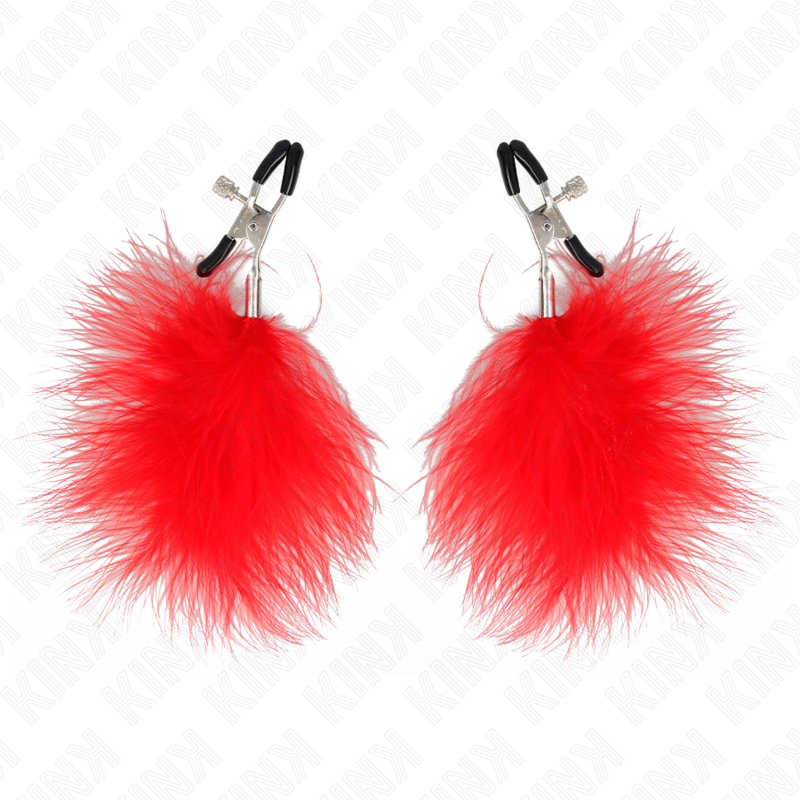KINK - GRAMPO DE PENA VERMELHO 7 CM - Image 2