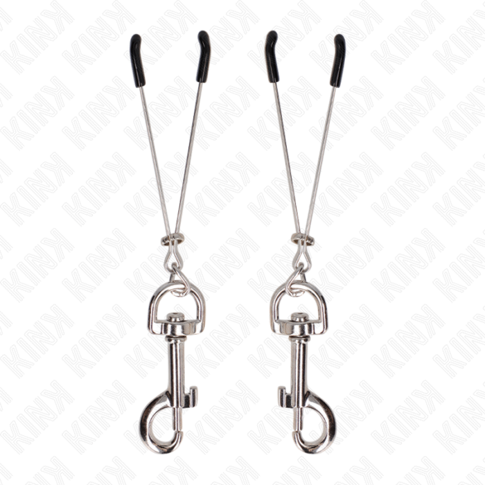 KINK – GRAMPO DE BICO FINO GANCHO PRATA 7 CM
