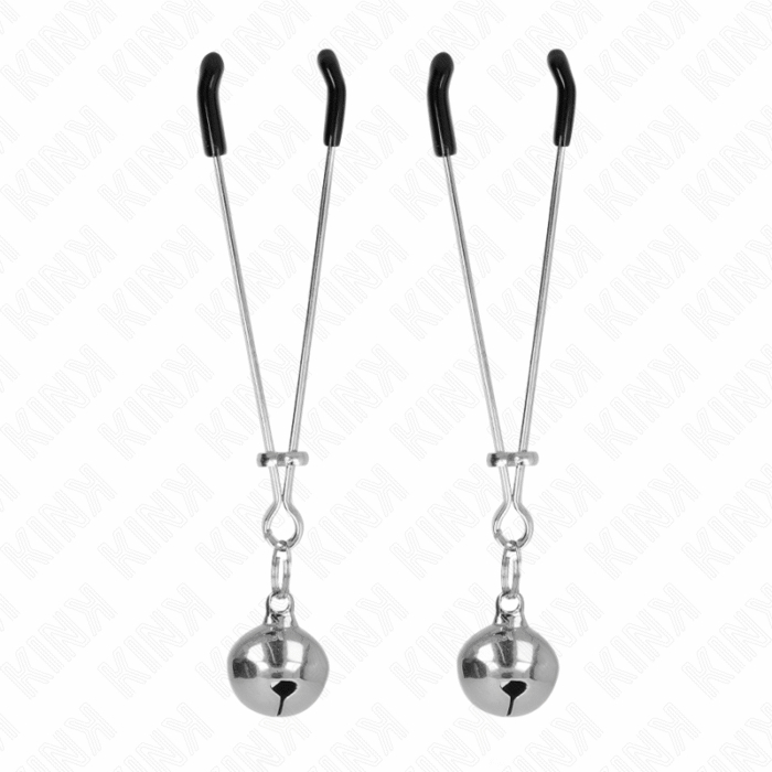 KINK – PINÇAS DE BINO FINAS PRATA 7 CM