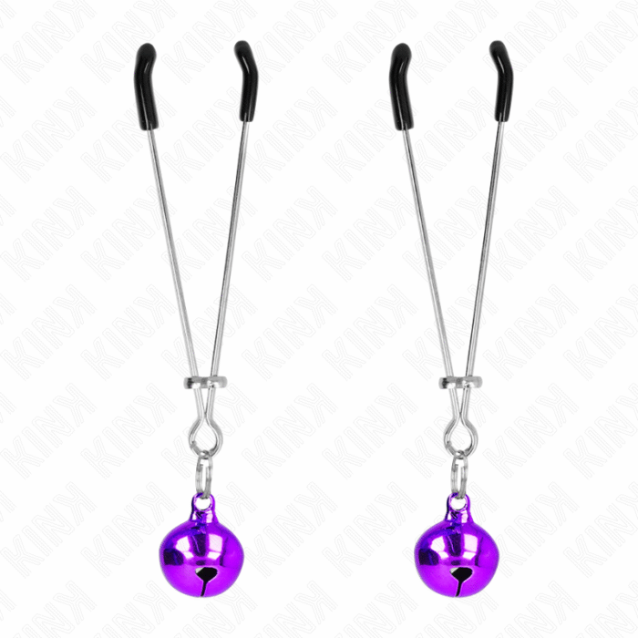 KINK – PINÇAS DE BINO FINA ROXO 7 CM