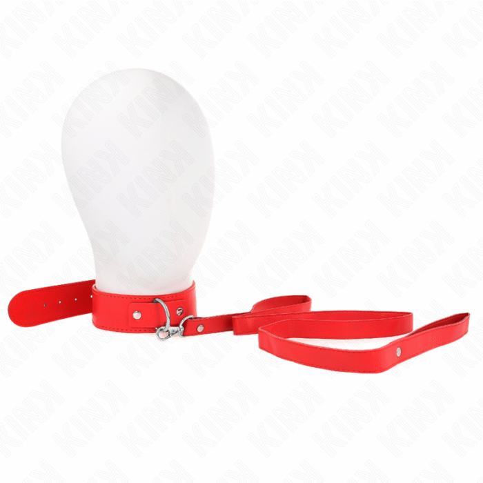 KINK – COLAR COM CINTO 116 CM ALÇA ROJO AJUSTÁVEL 32-50 CM X 8 CM