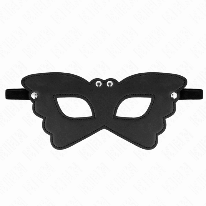 KINK – MÁSCARA DE COURO FORMA DE BORBOLETA 20 x 9 CM