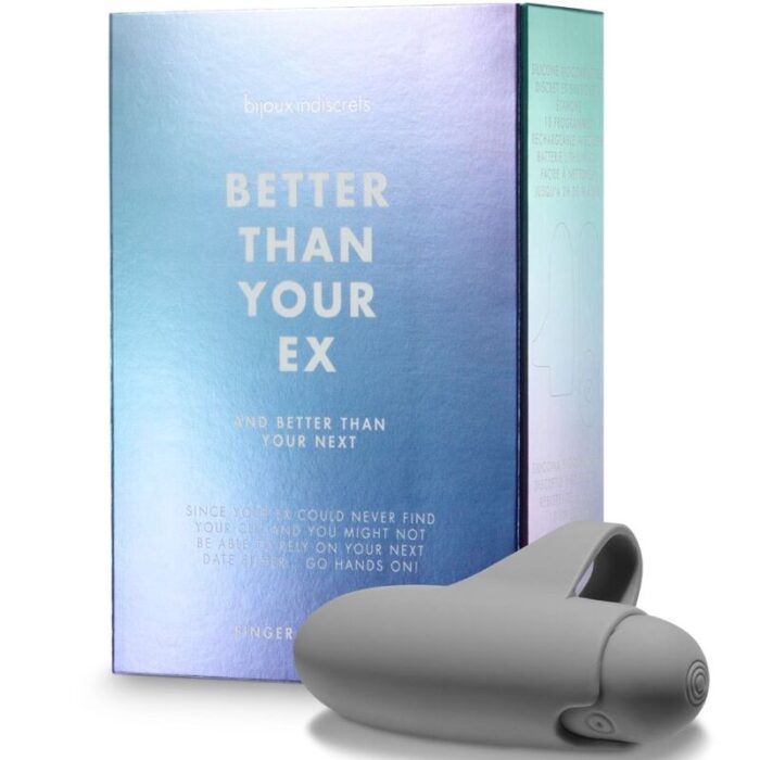 BIJOUX – MELHOR QUE SEU EX VIBRADOR BULLET 10 VIBRAÇÕES CINZA