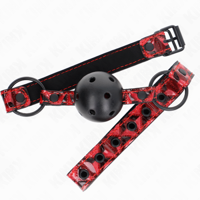 KINK – BOLA PADRÃO DIAMANTE 4,5 CM GAG MODELO 2 64,5 CM AJUSTÁVEL 42-60 CM