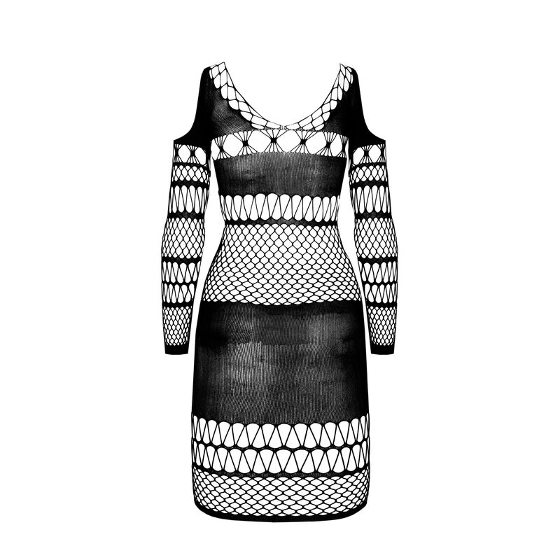 PASSION - BS 105 BODYSTOCKING PRETO TAMANHO ÚNICO - Image 4