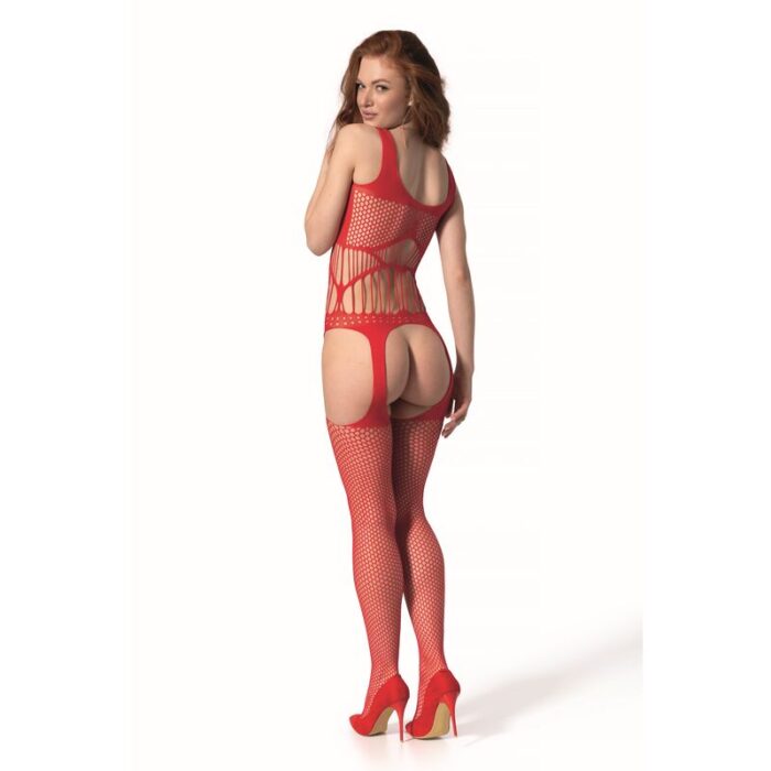 PASSION – BS 106 BODYSTOCKING VERMELHO TAMANHO ÚNICO