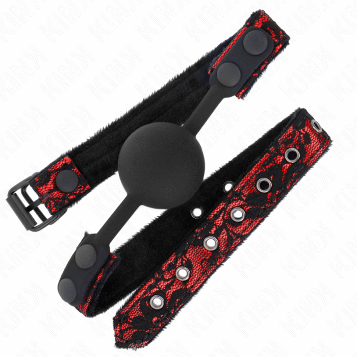 KINK – BOLA SILICONE SCANDAL 4 CM GAG MODELO 1 65 x 2 CM