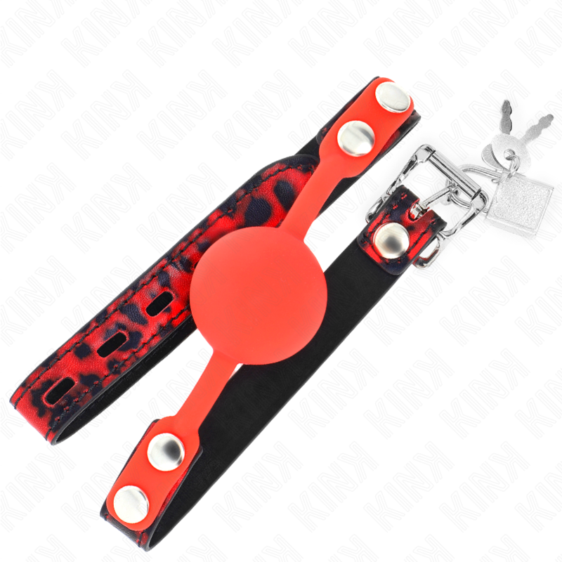 KINK - MODELO 2 BOLA SILICONE 4 CM COM FECHADURA 60 x 2 CM - Image 2