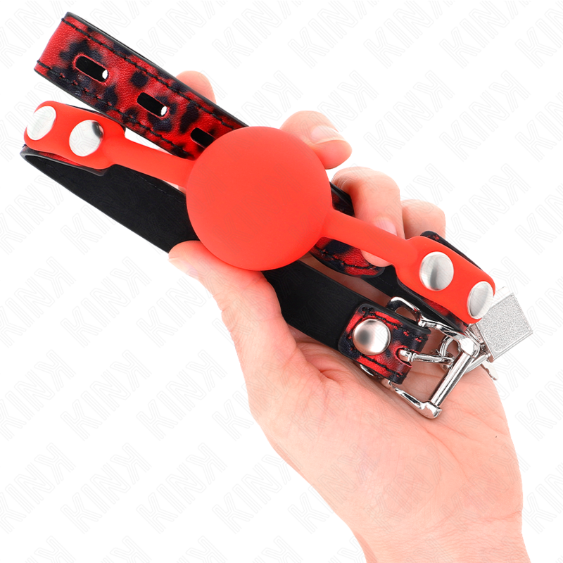 KINK - MODELO 2 BOLA SILICONE 4 CM COM FECHADURA 60 x 2 CM - Image 4