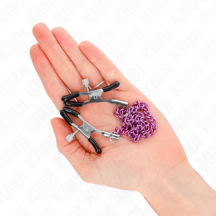 KINK – GRAMPOS DE CORRENTE ROXO 30 CM