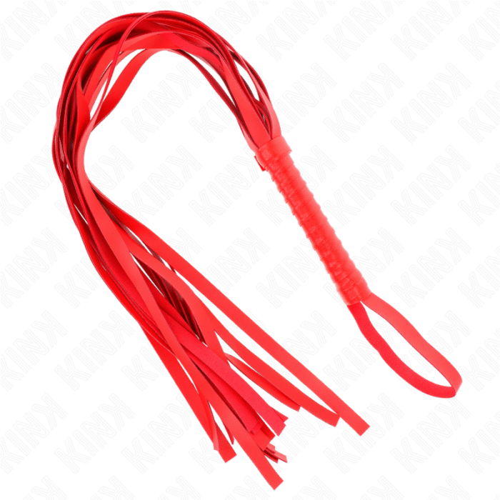 KINK – CHICOTE CABO CURTO VERMELHO 70 CM